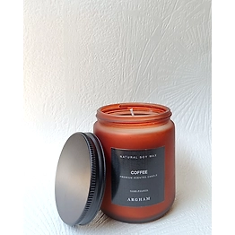 Hand Poured Coffee Scented Luxury Candle.