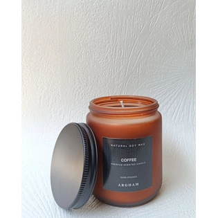 Hand Poured Coffee Scented Luxury Candle.
