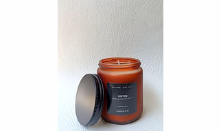 Hand Poured Coffee Scented Luxury Candle.