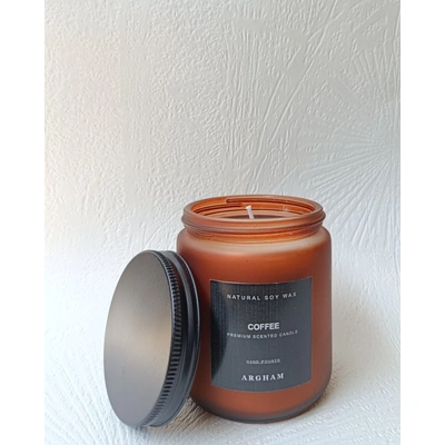 Hand Poured Coffee Scented Luxury Candle.