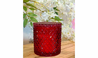 ARGHAM DECOR Soy Wax  Hand Poured Rose Scented Wax Candle