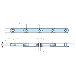 Hollow Pin Chains