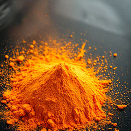 orange powder