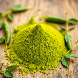 green mirchi powder