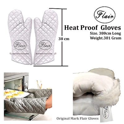 Heat Proof Oven Gloves-12359906