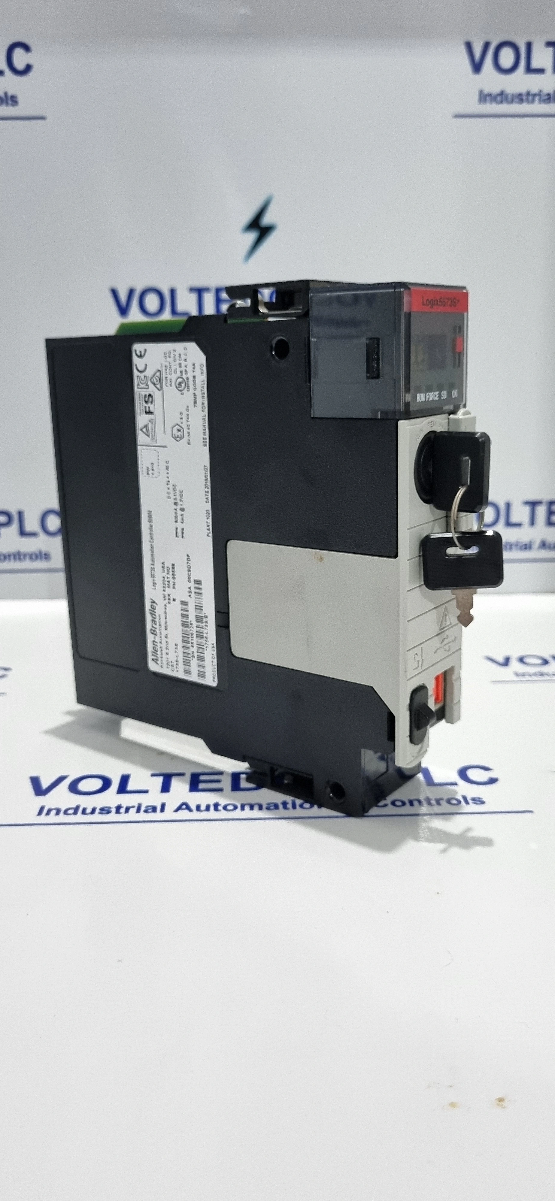 Allen Bradley 1756-L73S / 1756L73S Ser B GuardLogix Logix5573S Controller 8M4M-7