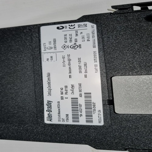 ALLEN BRADLEY 1756-DNB / 1756DNB SER E CONTROLLOGIX DEVICENET COMMS MODULE-4