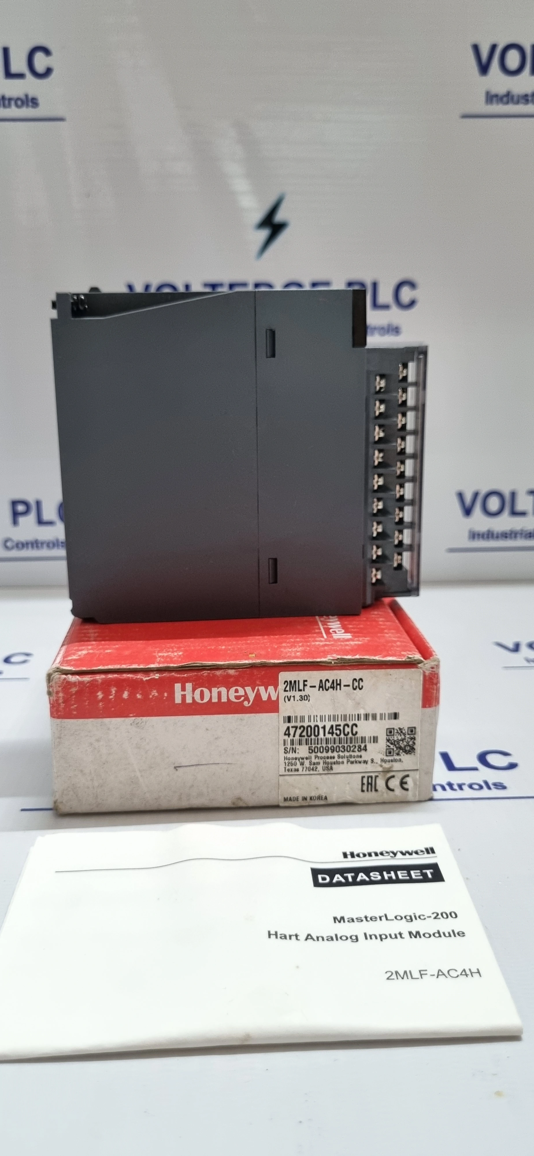 HONEYWELL 2MLF-AC4H-CC HART ANALOG INPUT MODULE-6