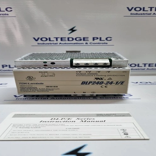 TDK Lambda DLP-240-24-1/E 100-240VAC to 24VDC 10A POWER SUPPLY-12646847