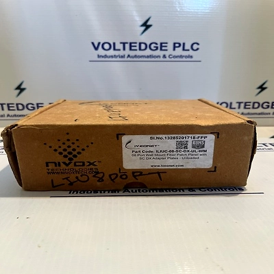 NIVOX ILIUC-08-SC-DX-UL-WM 08 PORT WALL MOUNT FIBRE PATCH PANEL WITH SC DX ADAPT-2