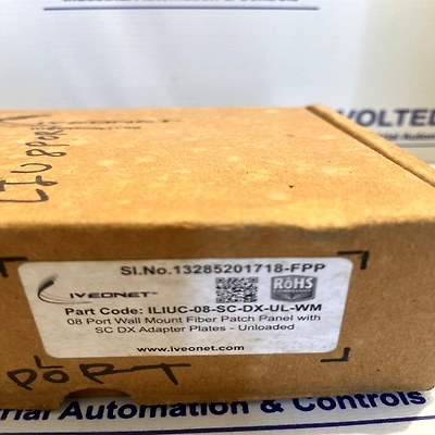 NIVOX ILIUC-08-SC-DX-UL-WM 08 PORT WALL MOUNT FIBRE PATCH PANEL WITH SC DX ADAPT-3