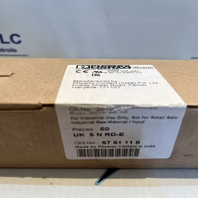 PHOENIX CONTACT UK5 RD-E / UK5NRD-E TERMINAL BLOCKS 5751118-3