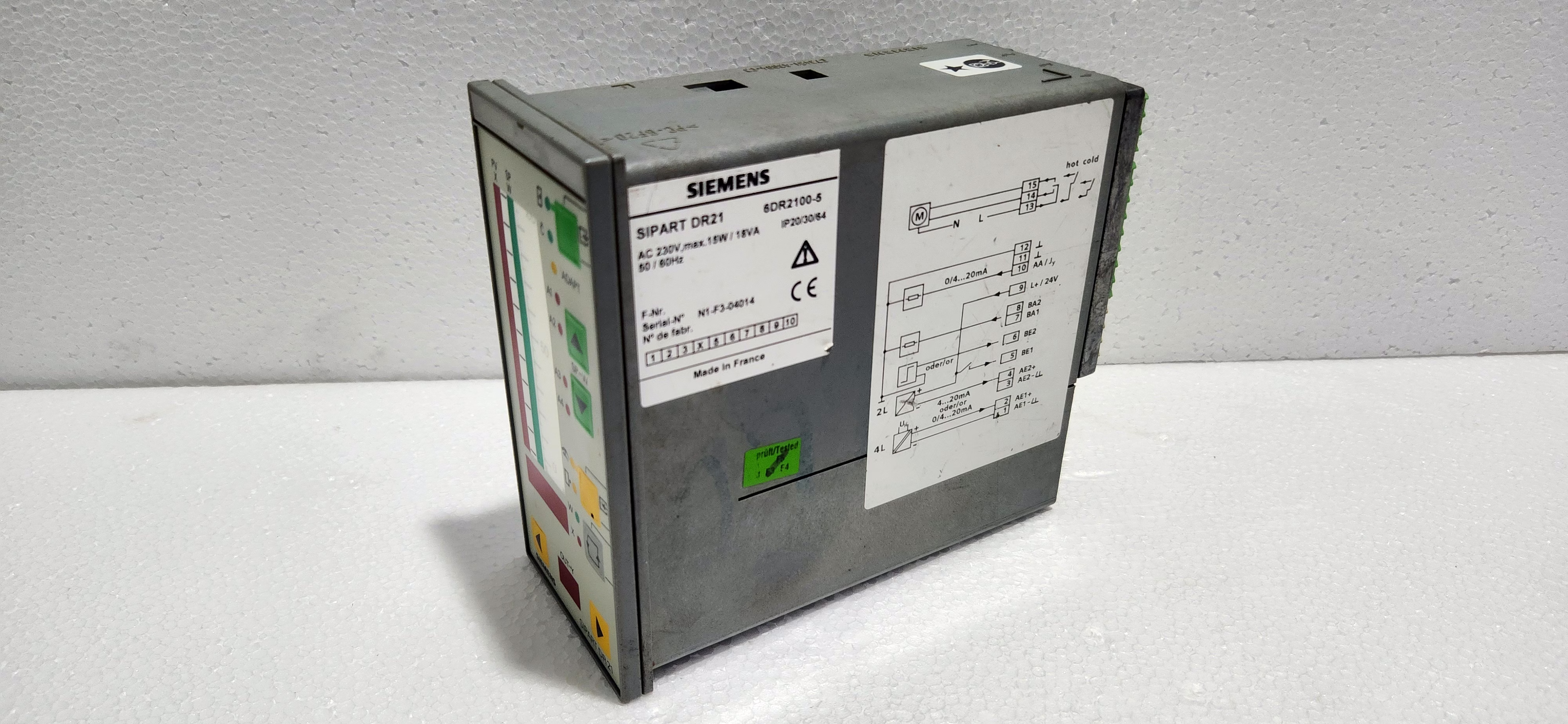 SIEMENS SIPART 6DR2100-5 CONTROLLER DR21 image 3
