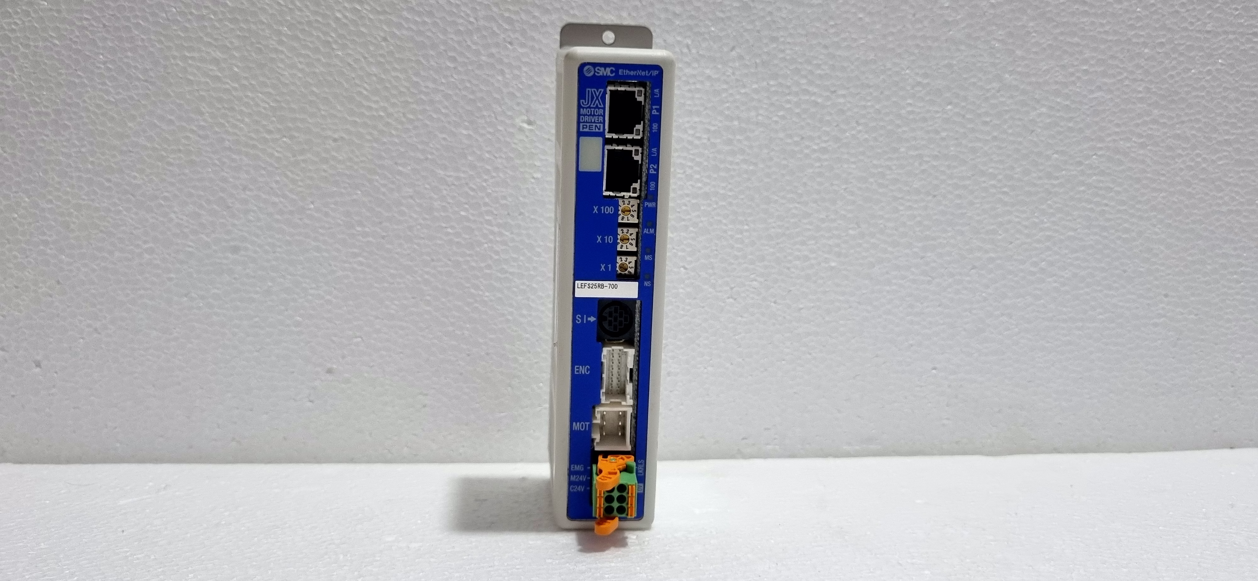 SMC JXC917-LEFS25RB-700 STEP MOTOR CONTROLLER / JX MOTOR DRIVER PEN image 2