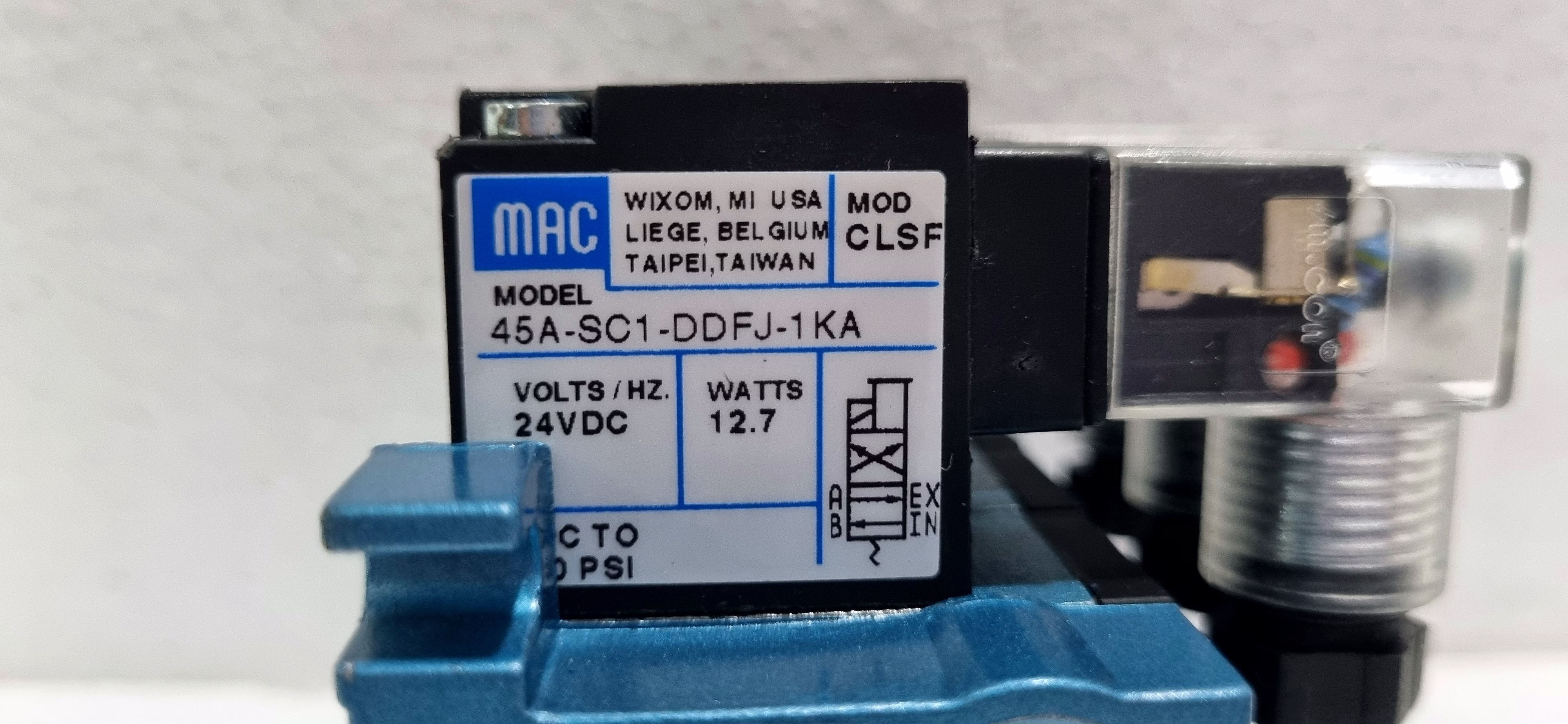 MAC VALVES 45A-SC1-DDFJ-1KA SOLENOID VALVE image 5