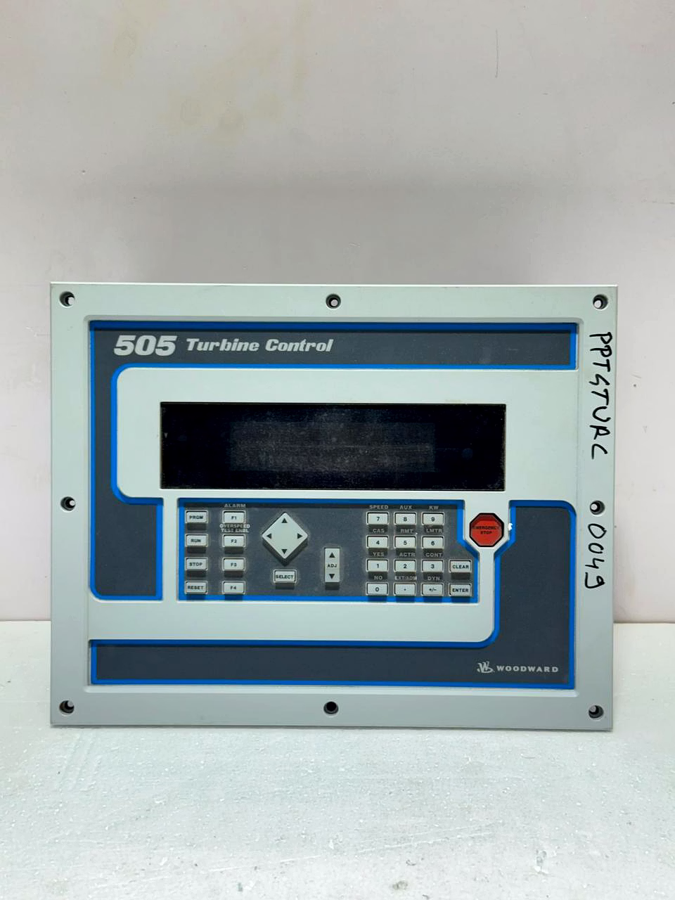 WOODWARD 505 TURBINE CONTROL 9907-163 DIGITAL GOVERNOR image 1