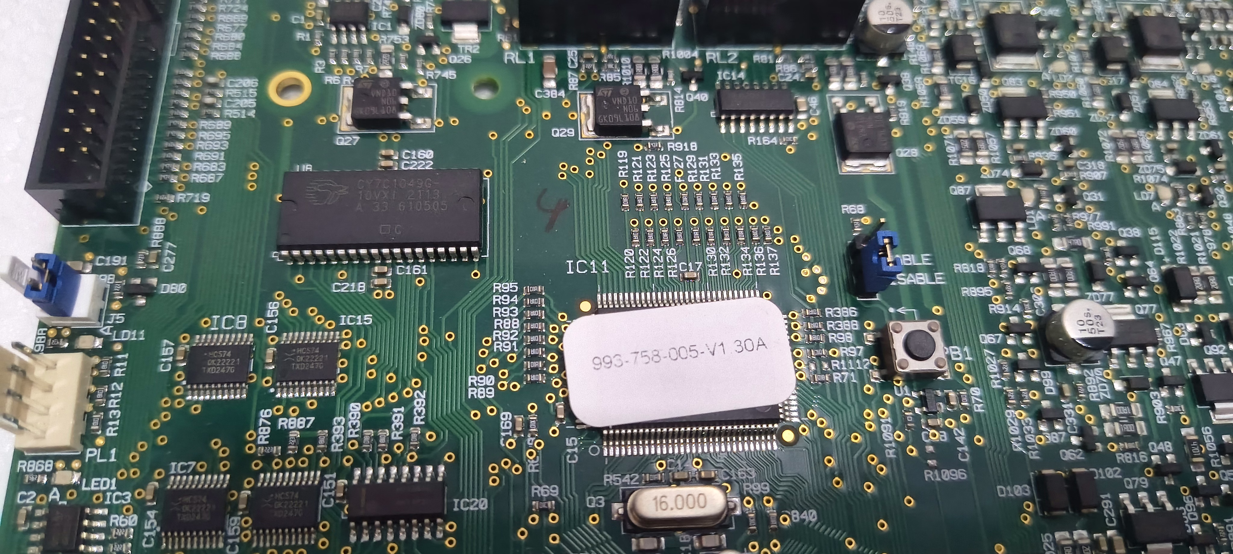 HONEYWELL 993-758-005 DXC1 FIRE ALAM SPARE CARD image 5