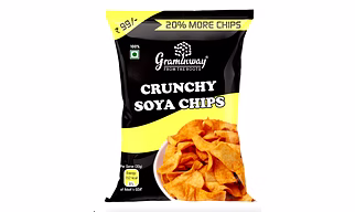 Crunchy Soya Chips 100g