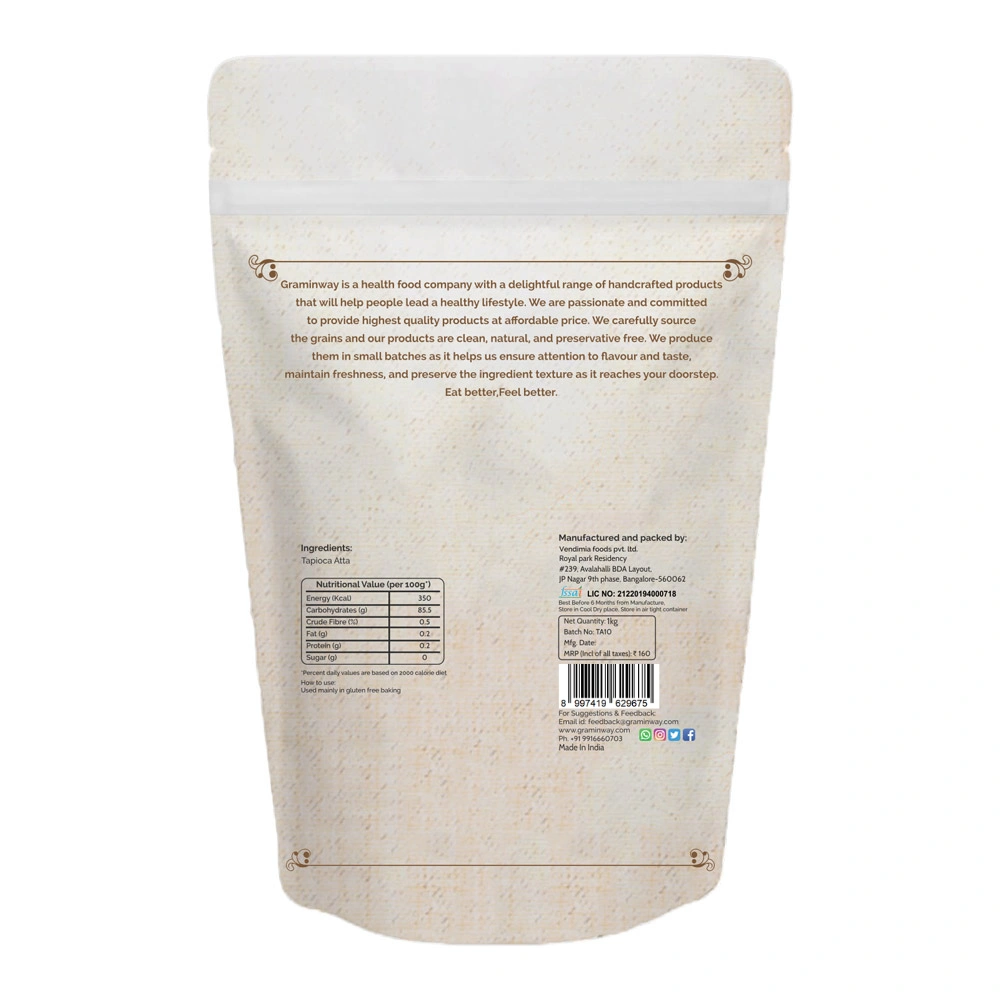 Gluten Free Tapioca Atta 1kg-1