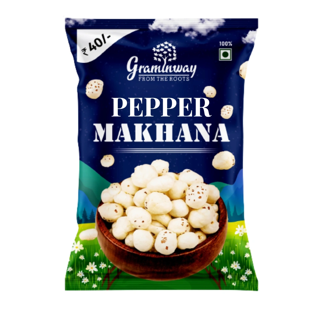 Pepper Makhana 25g Pack of 5-PMP5