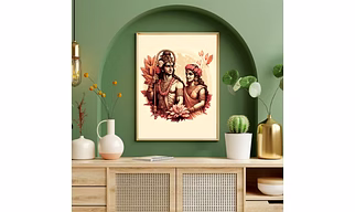 Ram Sita Wall Art