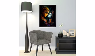 Radha Krishna Wall Art