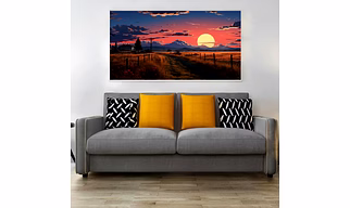 Sunset Wall Art