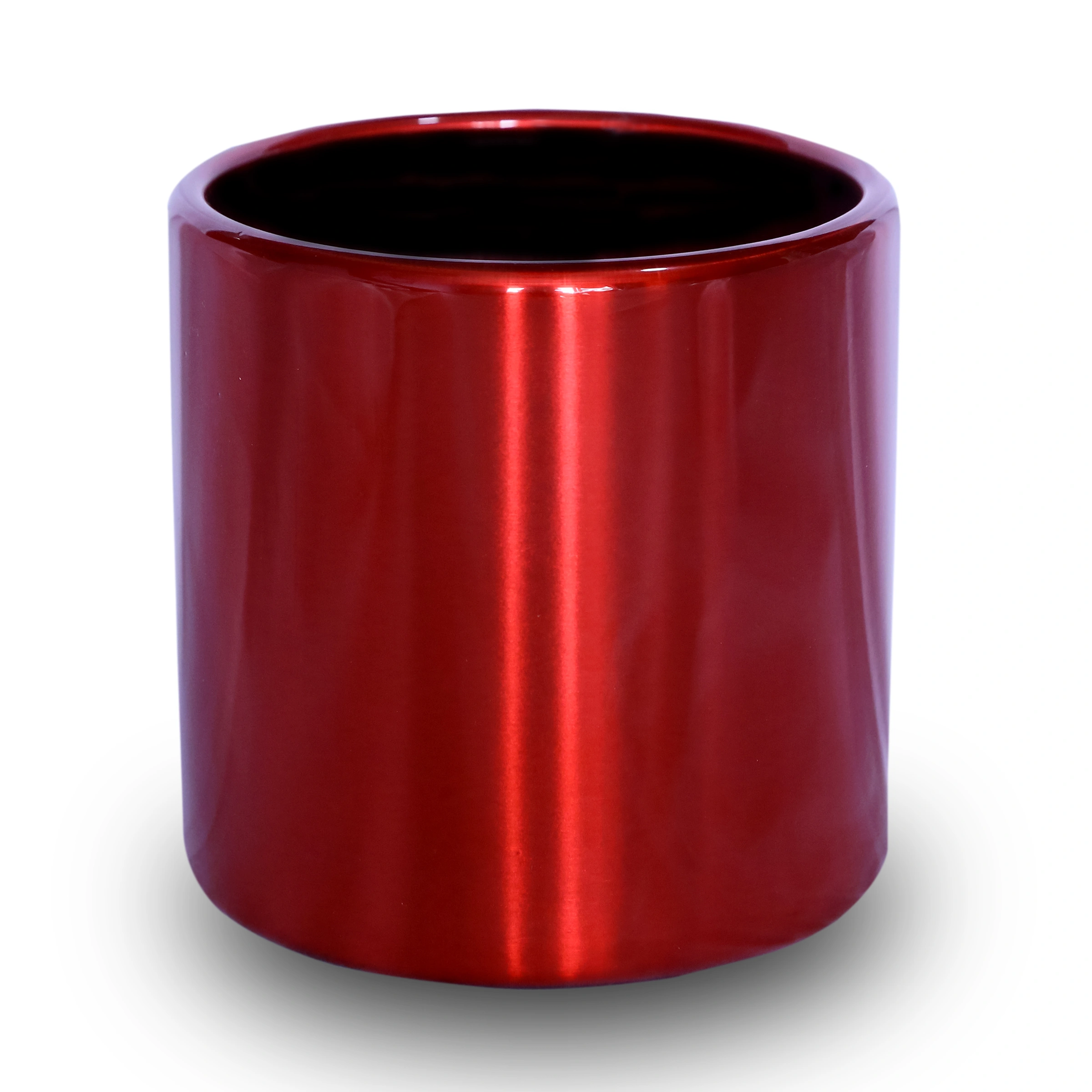 Prime Stainless Steel Planter pot Red colour-12362258