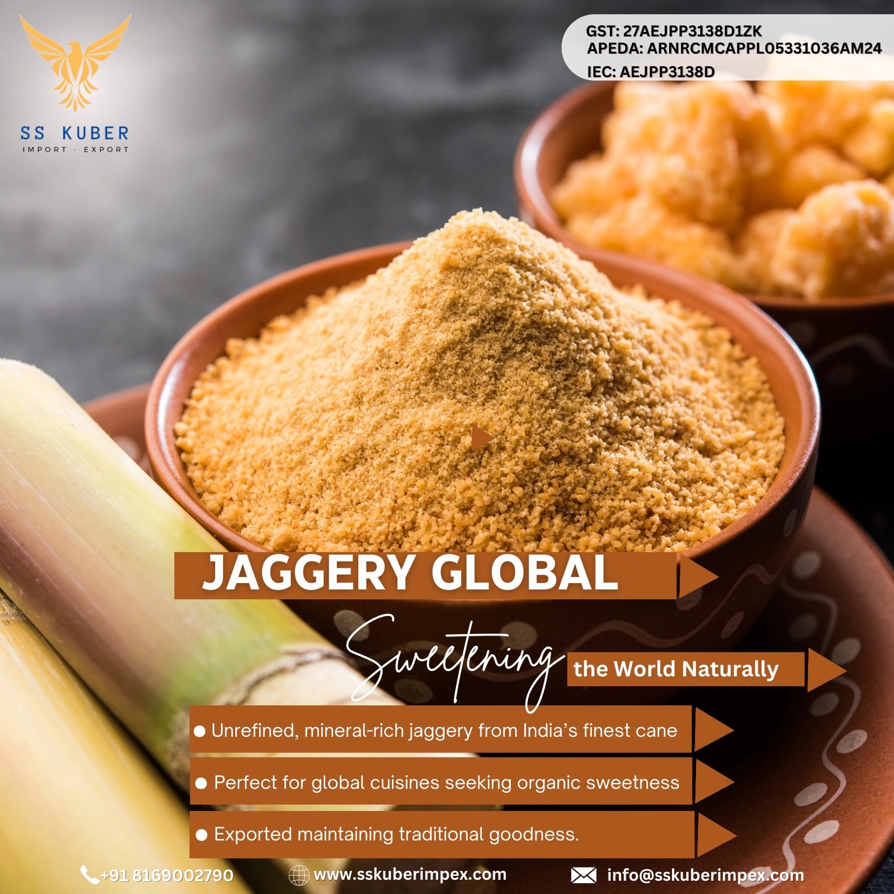 Natural Jaggery Powder (Residue Free)-945331-80fc1edf