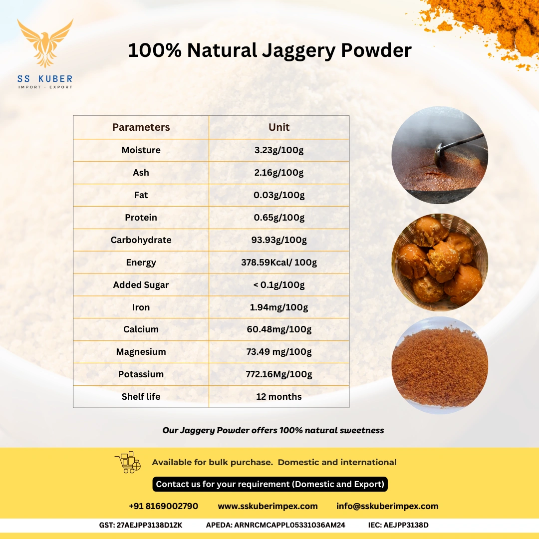 Natural Jaggery Powder (Residue Free)-2