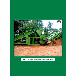 ramson wood chipper machine 42"x44"