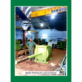 ramson single head beater 30"x36" - 100 kg