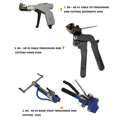 Stainless Steel Cable Tie Tightening Gun