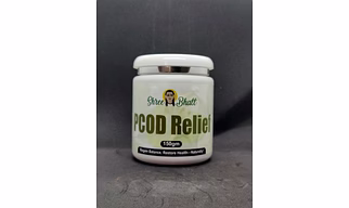 ShreeBhatt PCOD Relief Powder – Ayurvedic Support for Hormonal Balance & Menstrual Health