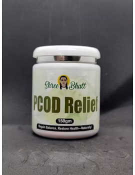 ShreeBhatt PCOD Relief Powder – Ayurvedic Support for Hormonal Balance &amp; Menstrual Health-S-PDR-sm