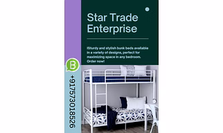 METAL BUNK BED