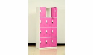 Star Trade Enterprise – Premium 12 Door Metal Staff Locker | CRCA Steel | 22+24 Gauge | Powder Coated | Size 78 x 36 x 18 Inch | 70 KG Heavy Duty Locker