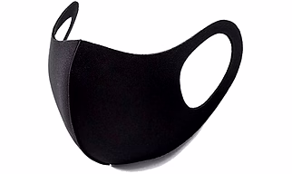 12 Pcs. Black Cloth Mask, Scuba Cotton Reuasble Anti Dust Pollution Masks Cloth Mask Cloth Mask