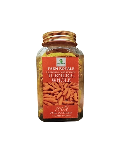 Farm Royale Turmeric/Haldi whole -200gm-12382012