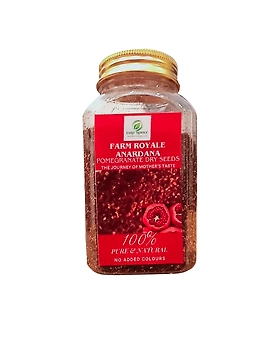 Farm Royale Anardana/Pomegranate Dry Seeds  200gm