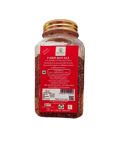 Farm Royale Anardana/Pomegranate Dry Seeds  200gm-1