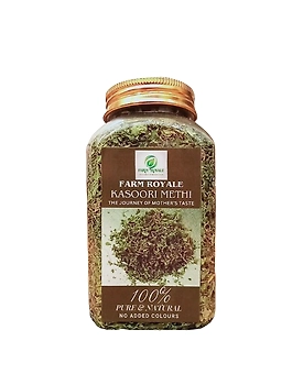Farm Royale Kasuri Methi/kasoori fenugreek leaves -50gm