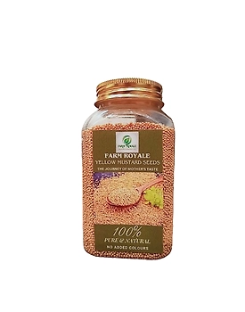 Farm Royale Yellow Mustard Seeds /Pili Sarso200gm