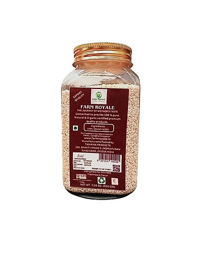Farm Royal White  Sesame/Til - 200gm-1
