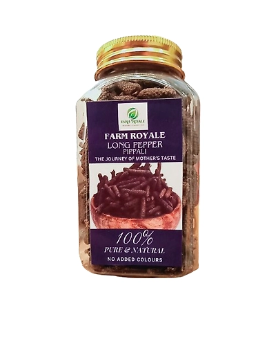 Farm Royale Long Pepper/Pippali whole - 200gm-12382294