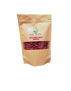 Farm Royale Teja Red Chilli Whole-250gm
