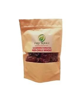 Farm Royale Kashmiri (Tomato) Red Chilli Whole -200gm