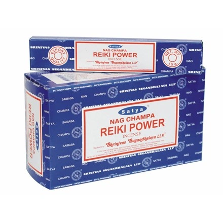 SATYA NAG CHAMPA REIKI POWER INCENSE STICKS 50DZN(15G*12*50BOX)FULL CARTON-12385140