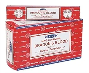 SATYA NAG CHAMPA DRAGON BLOOD INCENSE STICKS 50DZN(15G*12*50BOX)FULL CARTON-12385134