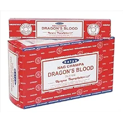 SATYA NAG CHAMPA DRAGON BLOOD INCENSE STICKS 50DZN(15G*12*50BOX)FULL CARTON